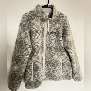 Columbia Printed Full Zip Fleece Jacket